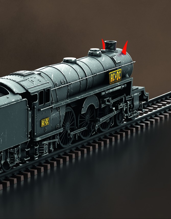 Märklin-AC/DC-Black-Ice-Lokomotive